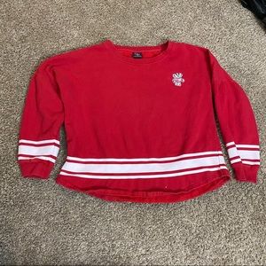 Wisconsin badgers crew neck pull over (xl)